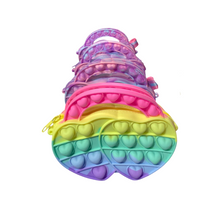 Load image into Gallery viewer, Heart Popper Fidget Purse