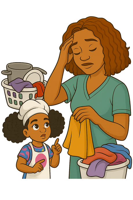 A Letter to the Mom Who Feels Behind 🌸