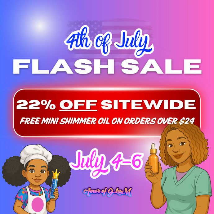 4th of July Flash Sale | 22% Off Sitewide + Free Mini Shimmer Oil