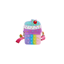 Load image into Gallery viewer, Ice Cream Popper Purse
