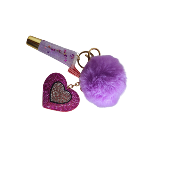 Pom Pom Keychain