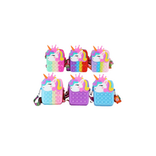 Load image into Gallery viewer, Crowned Unicorn Popper Purse
